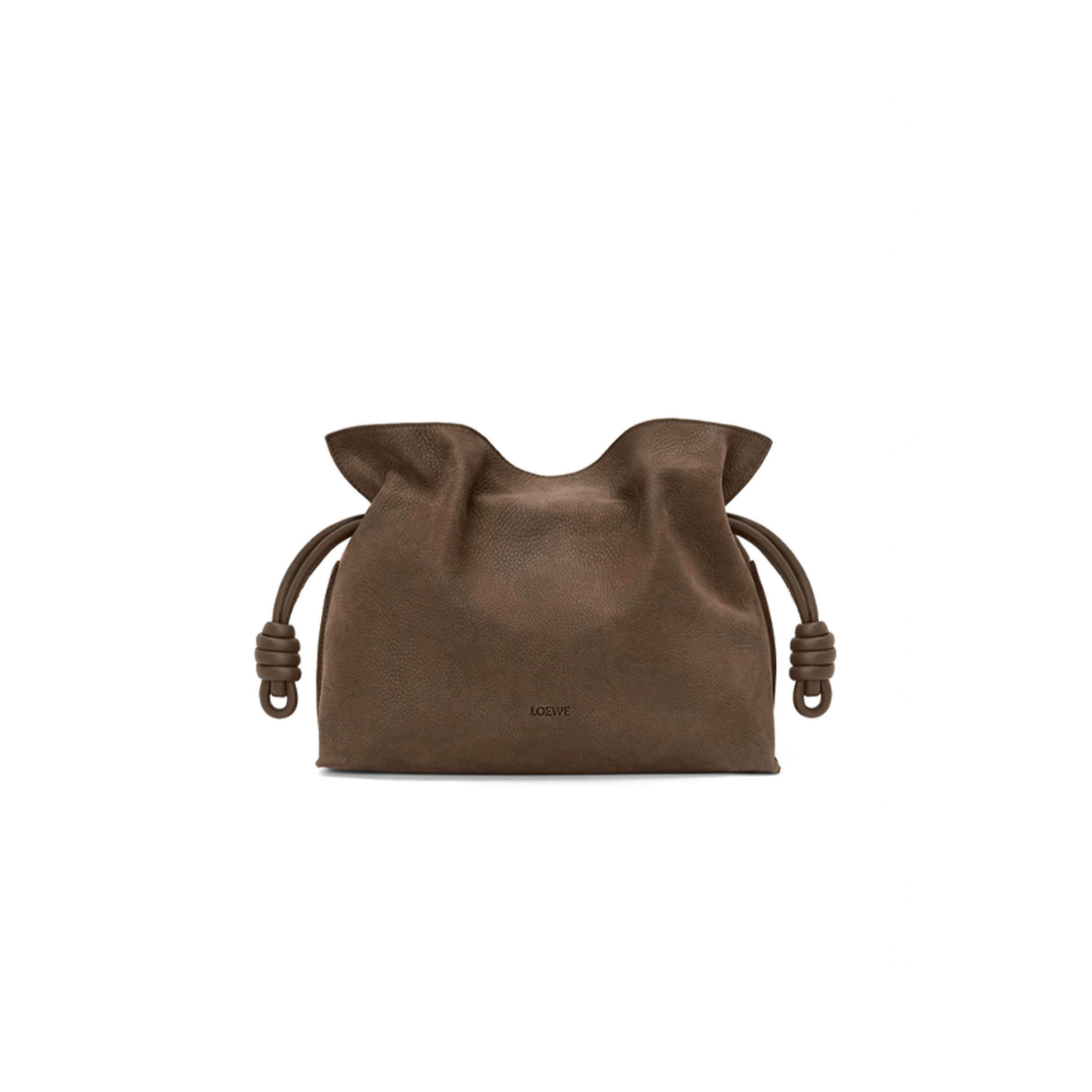 L0ew* medium flamenco clutch in grained nubuck a411fc1xdt (30*24.5*10.5cm)